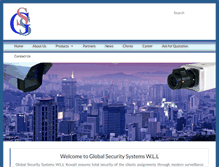 Tablet Screenshot of gsskuwait.com